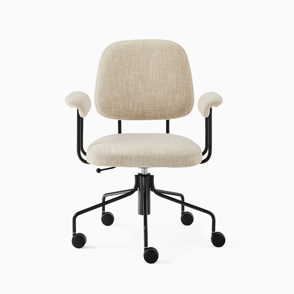 Cash Swivel Office Chair West Elm UK